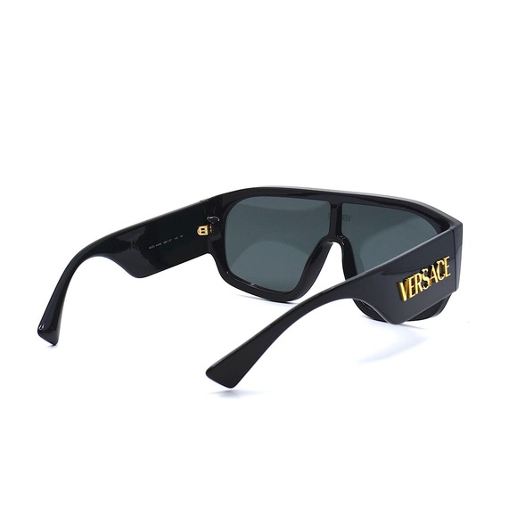 VERSACE VE4439 GB1/87 BLACK GREY SUNGLASSES - Picture 6 of 11